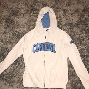 A regular jacket and has North Carolina on it.....